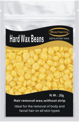 

Popfeel 20 g/bag Women's Depilatory Hot Film Hard Wax Pellet Waxing Bikini No Strip Hair Removal Bean - Honey Wax(20 g)