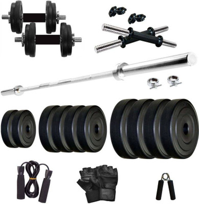 

Star X 35Kg PVC weight with rods Home Gym & Fitness Kit