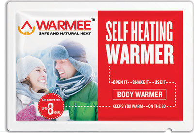 

Warmee Body & Hand Warmers (Pack of 10 Body+ 6 Hand) Hot Pack(White)