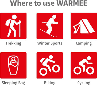 

Warmee BODY WARMERS (PACK OF 5) Hot Patch Pack(Multicolor)