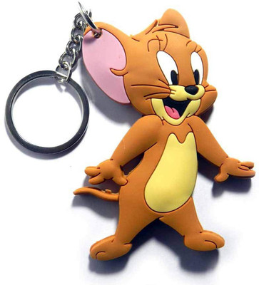 MISMIL Doublesided Jerry Mouse KeyChains Keyring for Scooter Bike car Kids Key Chain