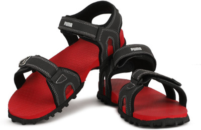 

Puma Boys & Girls Velcro Sports Sandals(Black, Asphalt-p