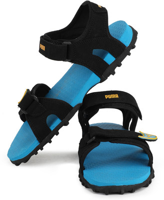 

Puma Boys & Girls Velcro Sports Sandals(Blue, Electric blue lemonade