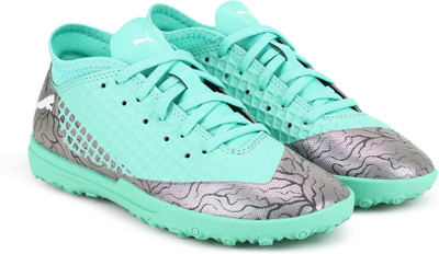 

Puma Boys & Girls Lace Football Shoes(Green, White