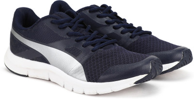 

Puma Boys & Girls Lace Running Shoes(Purple, Peacoat gray violet