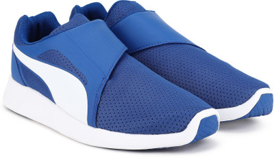

Puma Boys & Girls Slip on Running Shoes(Blue, Turkish sea puma white