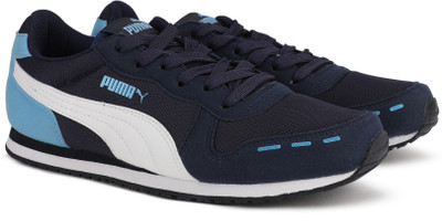 

Puma Boys & Girls Lace Sneakers(Blue, Peacoat puma white little boy blue