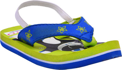 

TWIN Boys & Girls Slip On Slipper Flip Flop(Multicolor, Green