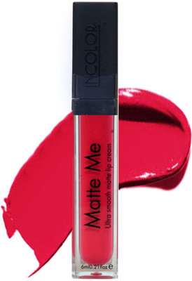 

Incolor Matte Me Lip Gloss, N406 Red, 6ml(Red)