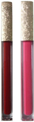 

Jeffy Beauty Matte Me Hot Combination Liquid Lipstick For Girls and Woman(Multicolor)