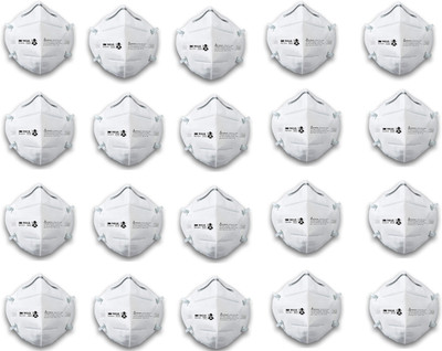 

3M Anti Pollution Mask 9010 N95 NIOSH, Dust Pollution, Disposable (pack of 20) Mask and Respirator