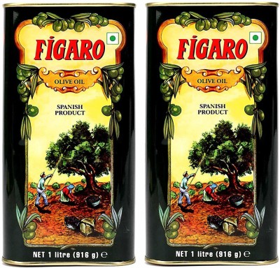 FIGARO Baby Massage Olive Oil 1L combo (Set of 2)(2 L)