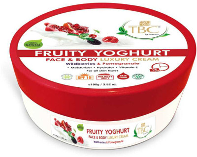 

TBC FRUITY YOGHURT FACE & BODY LUXURY CREAM (PACK OF 2)(200 g)
