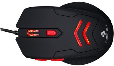 

Zebronics 01 FEATHER RGB Wired Optical Gaming Mouse(USB 2.0, Black)
