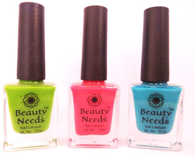 

beauty needs BNC-NP011,NP-012,NP-015 Green,Pink,Blue(Pack of 3)