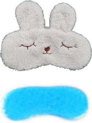 

Jenna Fur Bunny Ice Gel SleepingEye Mask for Insomnia, Meditation, Puffy Eyes and Dark Circles(1 g)
