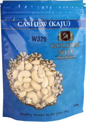 

Golden Nut Cashew nuts W320 Cashews(200 g, Pouch)