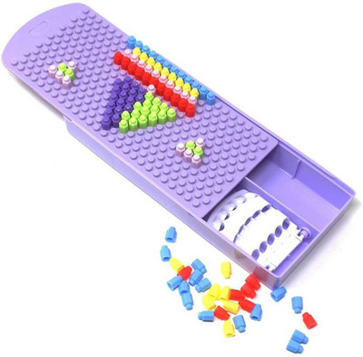

Iyaan Brain Teasing Puzzle Pencil Box, Geometry Box for Boys Stylish, Return Gift Item Art Plastic Pencil Box(Set of 1, Multicolor)