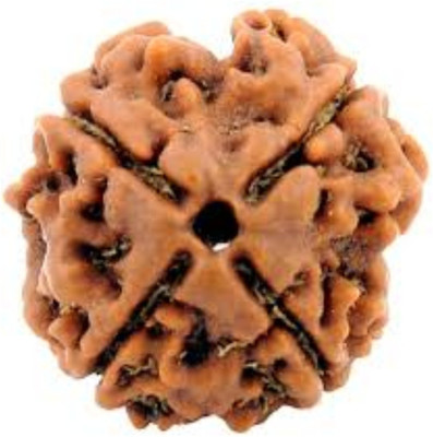 FeelTouchMart 4 Mukhi Rudraksha Beads AAA+ Quality Wood