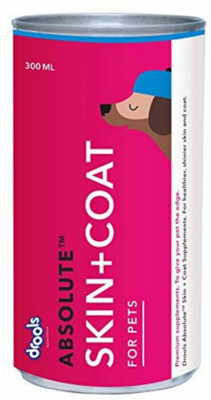 

drools Skin n Coat Pet Health Supplements(300 ml)
