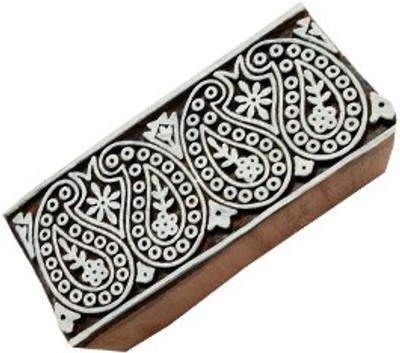 skart wooden printing blocks Border124 Printing Blocks(Pack of 1)