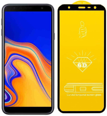 CASEJUNCTION Edge To Edge Tempered Glass for SAMSUNG GALAXY J4 PLUS(Pack of 1)