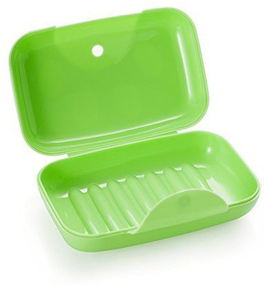 

ATOOZED Travel Soap Holder Soap Case Box Dish Container Green Color(Green)