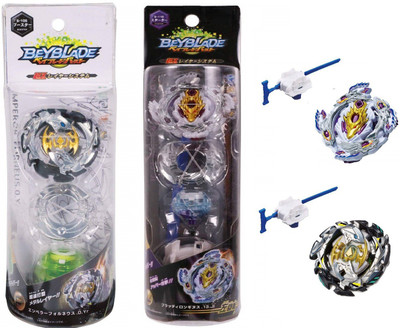 

Authfort 106 and 110 Beyblade Burst 0Yr Booster and Bloody .13JI Spinning Top (Multicolor) Pack of 2(Multicolor)