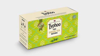 

Typhoo Green Tea Natural Green Tea Bags(100 Bags, Box)