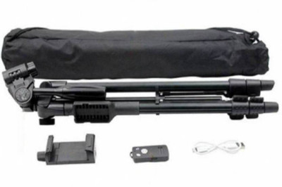 

Homelux BEST 23v4 quality VCT 5208 tripod with remote Tripod Tripod(Black, Supports Up to 1500 g)