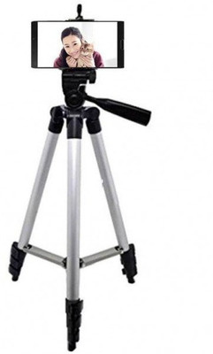 

Blue Birds High Quality Professional Camera Tripod Flexible Tripod for Digital DSLR SLR Camera Nikon Canon Sony Tripod(Silver & Black, Supports Up to 1000 g)