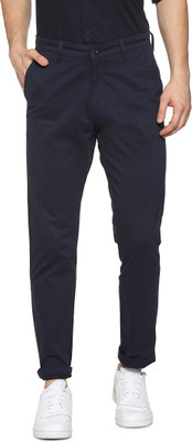CAMPUS SUTRA Regular Fit Men Dark Blue Trousers