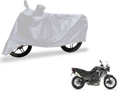 ANLOPE Two Wheeler Cover for Triumph(Tiger 800 XR, Silver)
