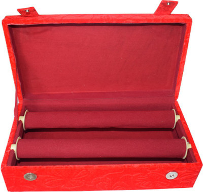 

Aadhya Plain bangle box -2Rods (Maroon) Vanity Box(Maroon)