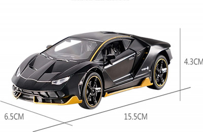 

KTRS Limousine DieCast 4 Wheel Drive Metal Car Pull Back(Black)
