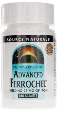 

Source Naturals Advanced Ferrochel 180 Tablets(180 No)