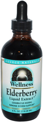 

Source Naturals Wellness Elderberry Liquid Extract 4 fl oz (118.28 ml)(118.28 ml)