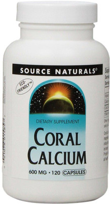 

Source Naturals Coral Calcium 600 mg 120 Capsules(120 No)