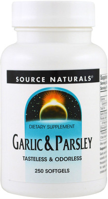 

Source Naturals Garlic & Parsley 250 Softgels(250 No)