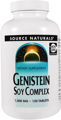 

Source Naturals Genistein Soy Complex 1000 mg 120 Tablets(120 No)