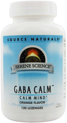 

Source Naturals Gaba Calm Orange Flavor 120 Lozenges(120 No)