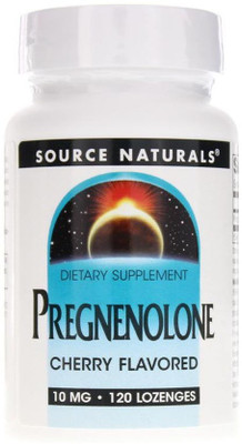 

Source Naturals Pregnenolone Cherry Flavored 10 mg 120 Lozenges(120 No)