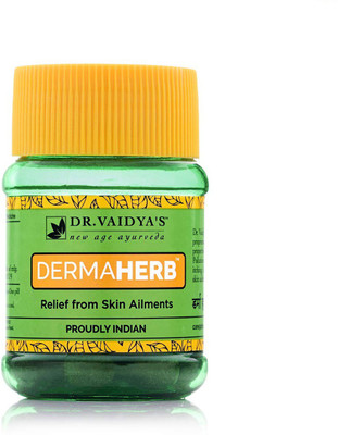 

Dr. Vaidya's Dermaherb -Relief from skin ailments , 30 Pills(30 No)