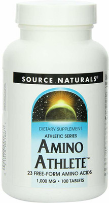 

Source Naturals Amino Athlete 1000 mg 100 Tablets(100 No)