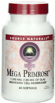

Source Naturals Mega Primrose 60 Softgels(60 No)