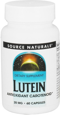 

Source Naturals Lutein 20 mg 60 Capsules(60 No)