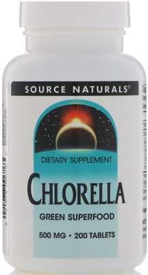 

Source Naturals Chlorella 500 mg 200 Tablets(200 No)