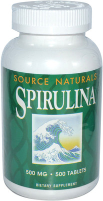 

Source Naturals Spirulina 500 mg 500 Tablets(500 No)