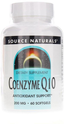 

Source Naturals Coenzyme Q10 200 mg 60 Softgels(60 No)