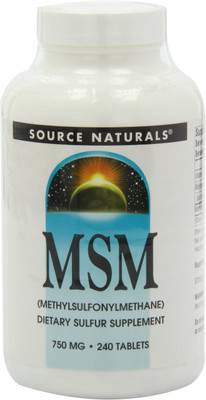 

Source Naturals MSM (Methylsulfonylmethane) 240 Tablets(240 No)